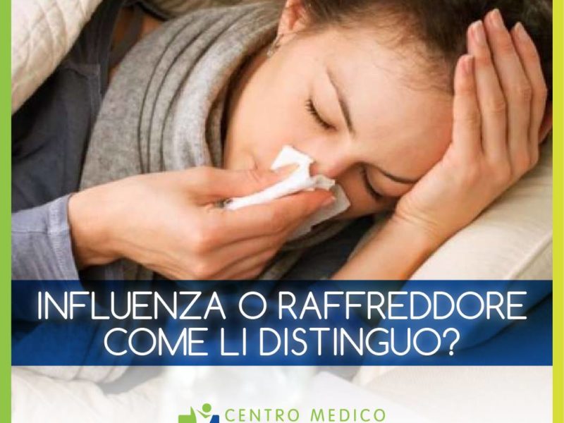 Influenza o raffreddore? Come riconoscerli