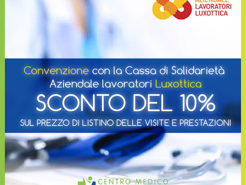 Convenzione Lavoratori Luxottica